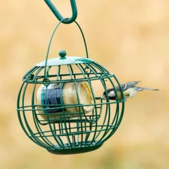Caged Peanut Butter Guardian Suet Feeder -pet supplies sale GFPF 00 starling proof suet feeder.jpg